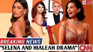 Why did Hailey Bieber IGNORE Selena Gomez at the Oscars 2025....