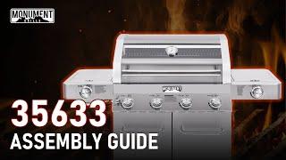 Model 35633 Assembly Guide l Monument Grills