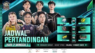 LIVE | MDL ID S11 | Regular Season | Minggu 1 Hari 2