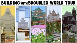 Minecraft Building w/ BdoubleO World Tour & Season 2 Finale