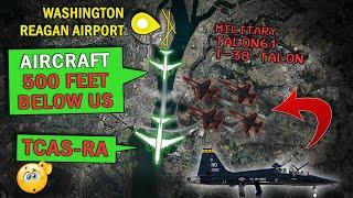 COLLISION ALERT With Military Jet at Washington Reagan Airport