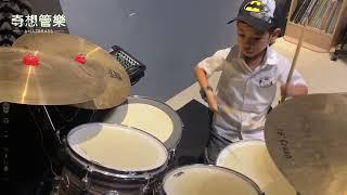 Numb - Linkin Park / Drum Cover by Aero (age 6) / cr.Amazbrass