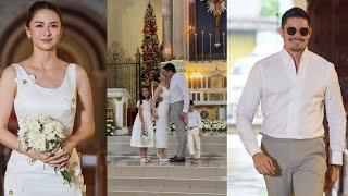 Marian at Dingdong Dantes 10th wedding anniversary renewal vows