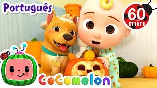 Achou no Halloween! | 1 HORA DE COCOMELON HALLOWEEN! | Músicas Infantis em Português