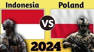 Indonesia vs Poland military power comparison 2024 | Poland vs Indonesia military power 2024 |