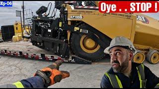 Unloading Machine in Montreal or trailer pe HIT kar diya | Toronto to Montreal