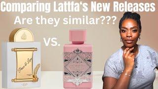 Lattafa Peace & Love vs Noble Blush | Are They Similar? Arabian Perfume Showdown #perfumecollection