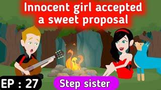 Step sister part 27 | English story | Learn English | Animated stories | Sunshine English