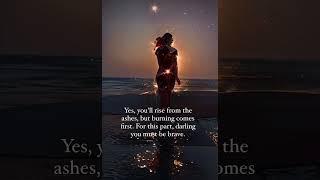 Yes, you’ll rise from the ashes️‍