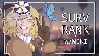 Top Survivor Rank ft. Miki!- Identity V Stream