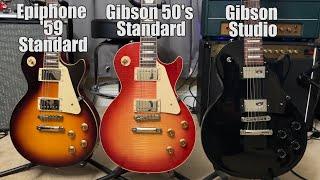 3 Les Pauls | What's The Difference??