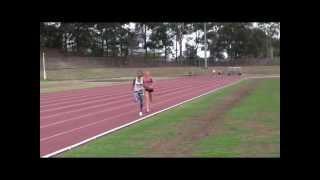 Allyson Felix Training in Sydney