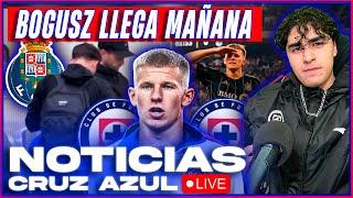 NOTI CRUZ AZUL | ANSELMI EN EL AICM, ALONSO CONVENCE A BOGUSZ DE LLEGAR FIRMARÁ MAÑANA