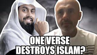 Muslim SILENT & BAFFLED At ONE Quran Verse DESTROYING Islam [Debate] | Sam Shamoun