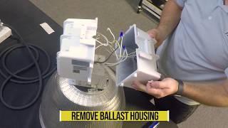 How to Install a Halco ProLED High Bay Retrofit Lamp