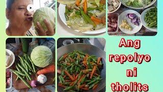 ang repolyo ni tholits #foodie #vegetables #cooking #homemadefood #repollo