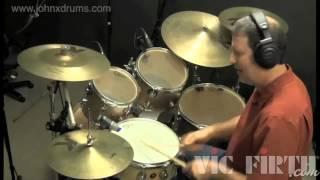 Drumset Lessons with John X: Linear Triplet Fills