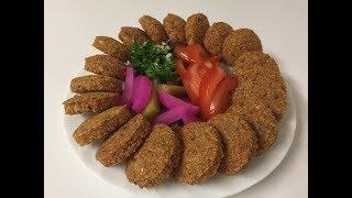 How To Make Falafel- تحضير الفلافل اللبنانية المقرمشة مع قليها