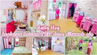 DAILY VLOG IRT DESA DIRUMAH DESA SEDERHANA || Rutinitas harian IRT desa