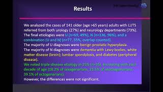 #22852 Triple-disease etiology is common for LUTS in octogenarians: A neuro-urological approach