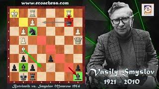 King’s Indian Defence || Botvinnik vs Smyslov World Championship Moscow 1954