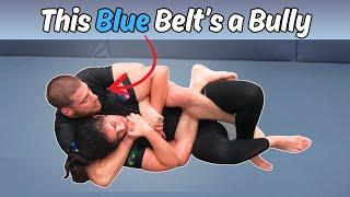 This Blue Belt is a Bully | BJJ Commentary