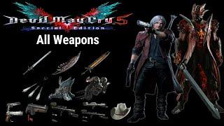 【Devil May Cry 5】Dante Moveset Showcase All Weapons, Styles, Abilities & Provocations