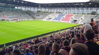 Wielka sektorówka "1948" na meczu Pogoń Szczecin 4-1 KR Reykjavík . Kibice Pogoni | 07.07.2022