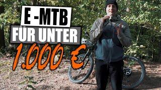 Bestes Budget E Bike für unter 1000 € -  Pro Tour E Mountainbikes - ProTour E-bike #ProTour #ebike