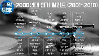 실시간 가사 2000년대 인기 발라드 모음 (2001~2010년) 리스트만 복사한 채널들에 속지마세요! @MusicTheCuCu