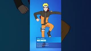 BEST MATES - NARUTO SKIN Showcase with All my Fortnite Dances & Emotes! (Fortnite x Naruto)