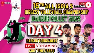 INCOME TAX VS SWR HUBALI | All India Volley Ball Tournament Bargur 2025 | Cine Times