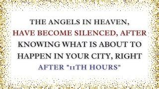 The Angels in Heaven, have become Silenced, after knowing what is about to