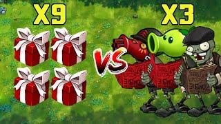 9 Fusion Plants Box Vs 2 Ultimate Cherry Shooter - Who Will Win? PVZ 1 Fusion Challenge