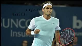 Roger Federer Tennis Hot Shots  ft. Rafael Nadal | Novak Djokovic