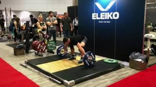 Drop Test - Eleiko SVR Platform at the 2017 IHRSA Show