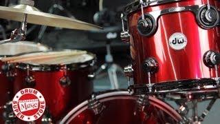 DW Collectors Maple in Red Anodized Stainless Steel Lacquer