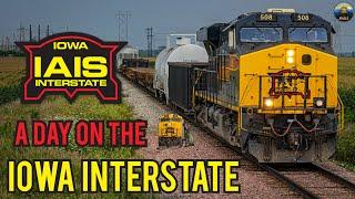 MASSIVE Freight Operations On The Iowa Interstate Railroad