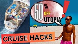 Royal Caribbean’s Utopia of the Seas CRUISE HACK:  Get 50% OFF or more!  @OptimalCruising