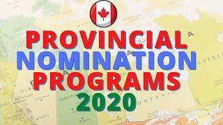 PNP Programs Canada 2020 | Shariq Immigration | Canada Immigration 2020