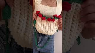 Трендовая сумка крючком. #crochetbag
