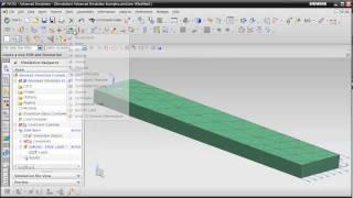 NX Advanced Simulation - Simple Solid Beam Example