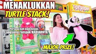 MENANG PANDA SUPER JUMBO DI KINGS FUN!! MENAKLUKKAN MAJOR PRIZE TURTLE STACKER