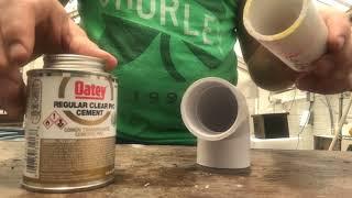 How to Glue PVC
