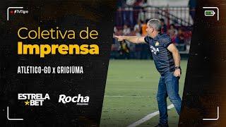 COLETIVA DE IMPRENSA | ATLÉTICO-GO x CRICIÚMA | BRASILEIRÃO 2024