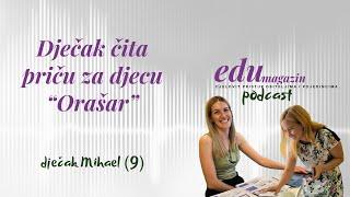 15 Dječak Mihael čita priču za djecu "Orašar" eduMagazin br. 25
