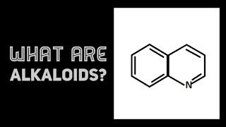 What are Alkaloids?