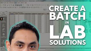 How to Create a Batch in Shamadzu Lab Solutions