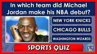 "SPORTS" QUIZ! | How Much Do You Know About "SPORTS"?| QUESTIONS/TRIVIA