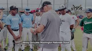 Jimmy Gonzales Washington Nationals Scout